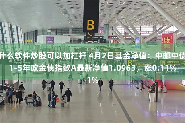 什么软件炒股可以加杠杆 4月2日基金净值：中邮中债1-5年政金债指数A最新净值1.0963，涨0.11%