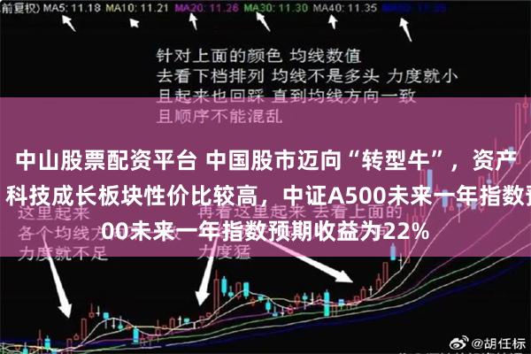 中山股票配资平台 中国股市迈向“转型牛”，资产重估仍在继续！科技成长板块性价比较高，中证A500未来一年指数预期收益为22%